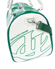 Insane® Leather Duffle Bag - Green