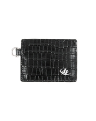 Insane® Leather Card Holder - Black