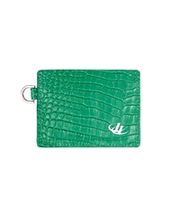 Insane® Leather Card Holder - Green