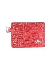 Insane® Leather Card Holder - Red