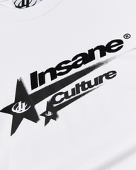 Insane® Shooting Star Tee - White
