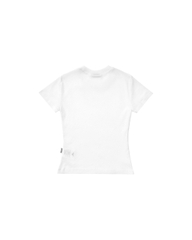 Insane® Script Baby Tee - White