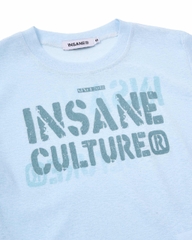 Insane® Script Baby Tee - Baby Blue