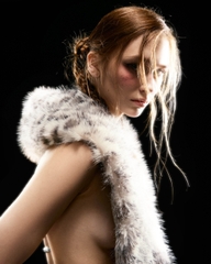 Insane® Arctic Leopard Scarf