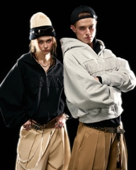 Insane® Studded Hoodie - Black