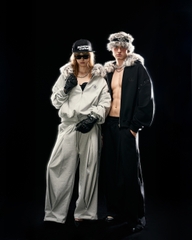 Insane® Arctic Leopard Hoodie - Melange