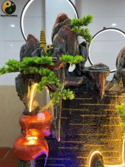 Thác Nước Phong Thủy Hòn Non Bộ Khai Vận_KBPTTN011