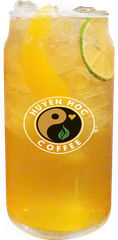 Hoàng Đào Lộ - Trà chanh đào | Huyền Học Coffee