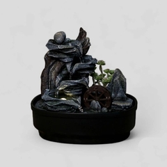 Thác Nước Phong Thủy Mini TNMKB13 – Trang Trí Bàn Làm Việc Sang Trọng