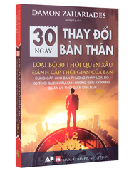 Sách : 30 Ngày thay đổi bản thân-Loại bỏ 30 thói quen xấu đánh cắp thời gian của bạn