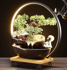 Tiểu Cảnh Thác Nước Phong Thủy _KBPTTN019