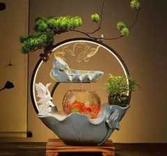 Thác Nước Phong Xông Trầm Bể Cá Mini _KBPTTN028