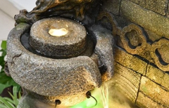 Thác Nước Phong Thủy Tịnh Thiền Dưới Trăng_KBPTTN030