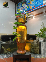 Tiểu Cảnh Lục Bình Thác Nước Phong Thủy_KBPTTN007