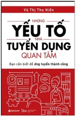 Sách : Những Yếu Tố Nhà Tuyển Dụng Quan Tâm