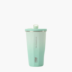 20oz (600ml)-TYESO Gradient Dopamine Tumbler with Retractable Straw 36# Intl