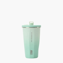 16oz (470ml)-TYESO Gradient Dopamine Tumbler có ống hút có thể thu vào
