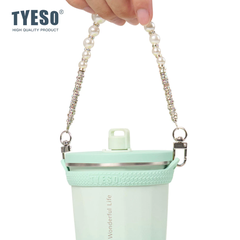 Phụ kiện Dây đeo tay cầm đính cườm silicon TYESO® Tương thích với cốc cách nhiệt TS-8848A / B