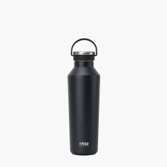 Bình nước thể thao cách nhiệt chân không TYESO có quai xách bằng silicon mềm 25oz（750ml)