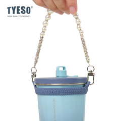 Phụ kiện Dây đeo tay cầm đính cườm silicon TYESO® Tương thích với cốc cách nhiệt TS-8848A / B