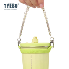 Phụ kiện Dây đeo tay cầm đính cườm silicon TYESO® Tương thích với cốc cách nhiệt TS-8848A / B