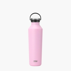 Bình nước thể thao cách nhiệt chân không TYESO có quai xách bằng silicon mềm 30oz（900ml)