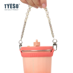 Phụ kiện Dây đeo tay cầm đính cườm silicon TYESO® Tương thích với cốc cách nhiệt TS-8848A / B