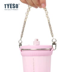 Phụ kiện Dây đeo tay cầm đính cườm silicon TYESO® Tương thích với cốc cách nhiệt TS-8848A / B