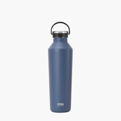 Bình nước thể thao cách nhiệt chân không TYESO có quai xách bằng silicon mềm 30oz（900ml)