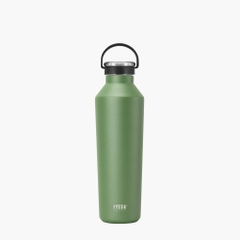 Bình nước thể thao cách nhiệt chân không TYESO có quai xách bằng silicon mềm 30oz（900ml)