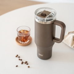 Bình Giữ Nhiệt Ly giữ nhiệt INOX Cốc cách nhiệt có vòi hút Cốc cà phê 900ml/1200ml TS-8866/8868