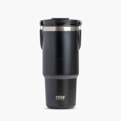 Cốc du lịch bằng thép không gỉ Tyeso ROAM có ống hút lật và nắp đậy 35 oz (1050ml)