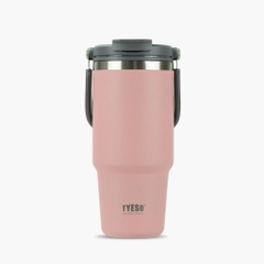 Cốc du lịch bằng thép không gỉ Tyeso ROAM có ống hút lật và nắp đậy 35 oz (1050ml)
