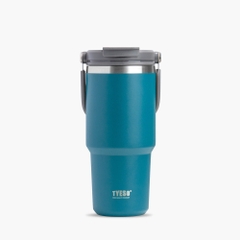 Bình Giữ Nhiệt Ly giữ nhiệt INOX TYESO Cốc cách nhiệt có vòi hút/tay cầm Cốc cà phê 25 oz (750ml)