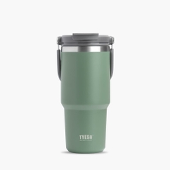 Bình Giữ Nhiệt Ly giữ nhiệt INOX TYESO Cốc cách nhiệt có vòi hút/tay cầm Cốc cà phê 25 oz (750ml)