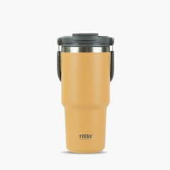 Bình Giữ Nhiệt Ly giữ nhiệt INOX TYESO Cốc cách nhiệt có vòi hút/tay cầm Cốc cà phê 25 oz (750ml)