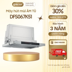 Hút mùi âm tủ Bosch DFS067K51 Seri 8, 60cm