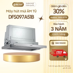 Hút mùi âm tủ Bosch DFS097A51B seri 4, 90cm