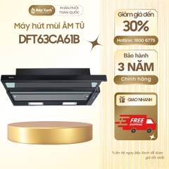 Máy hút mùi âm tủ DFT63CA61B màu đen