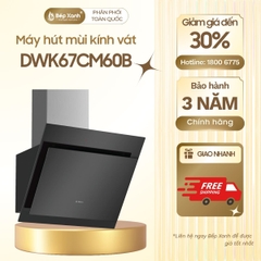 Hút mùi kính vát Bosch DWK67CM60B seri 4, 60cm