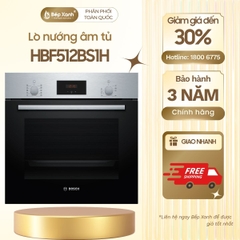 Lò nướng âm tủ Bosch HBF512BS1H seri 2