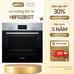 Lò nướng âm tủ Bosch HBF512BS1T seri 2