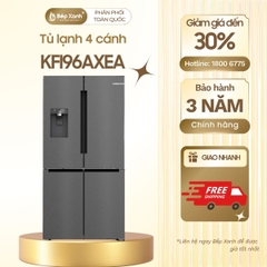 Tủ lạnh 4 cánh Bosch KFI96AXEA lấy nước lấy đá ngoài đặt hàng 5/8