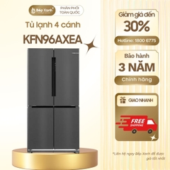 Tủ lạnh 4 cánh Bosch KFN96AXEA màu đen