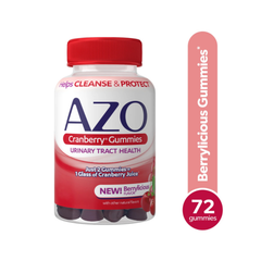 Viên uống Azo Canberry bổ sung lợi khuẩn men vi sinh phụ khoa cho nữ