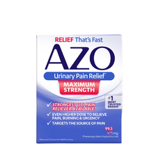 Viên uống AZO Urinary Pain Relief Maximum Strength hỗ trợ đường tiết niệu hộp 24 viên