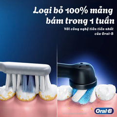 Bàn chải đánh răng điện Oral-B iO Series 6 dành cho người lớn và trẻ em từ 3 tuổi trở lên, màu xám Opal
