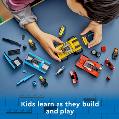 Bộ đồ chơi lắp ráp xe đua LEGO City Combo dành cho bé 6 tuổi trở lên