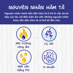 Kem hăm Desitin xanh tím Daily Defense Maximum Strength 113g Johnson & Johnson Mỹ