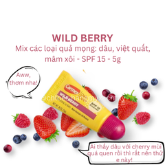 Son dưỡng môi Carmex Classic Lip Balm chống nắng SPF 15